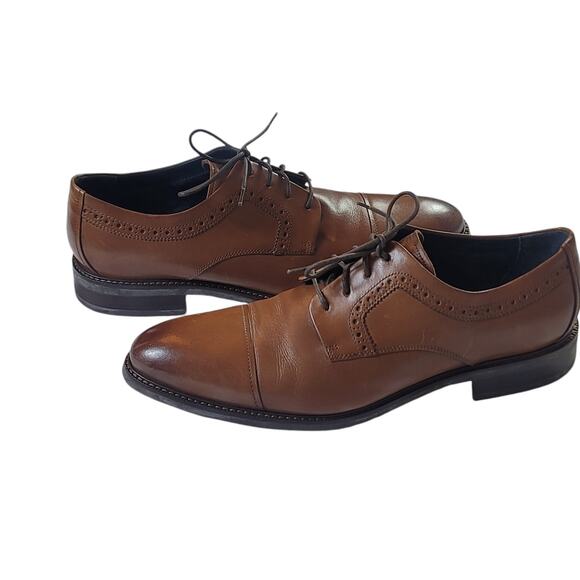 Cole Haan Men's Benton Cap Toe Leather Oxford Size 12 M - Picture 5 of 11